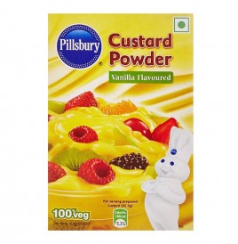 Pillsbury Custard Powder, Vanilla Flavoured   Box  100 grams
